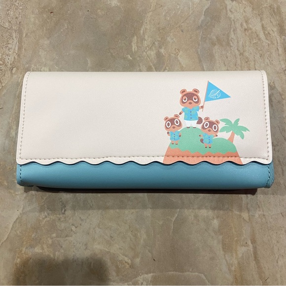 Nintendo Other - Animal Crossing White and Blue Print Nintendo switch case